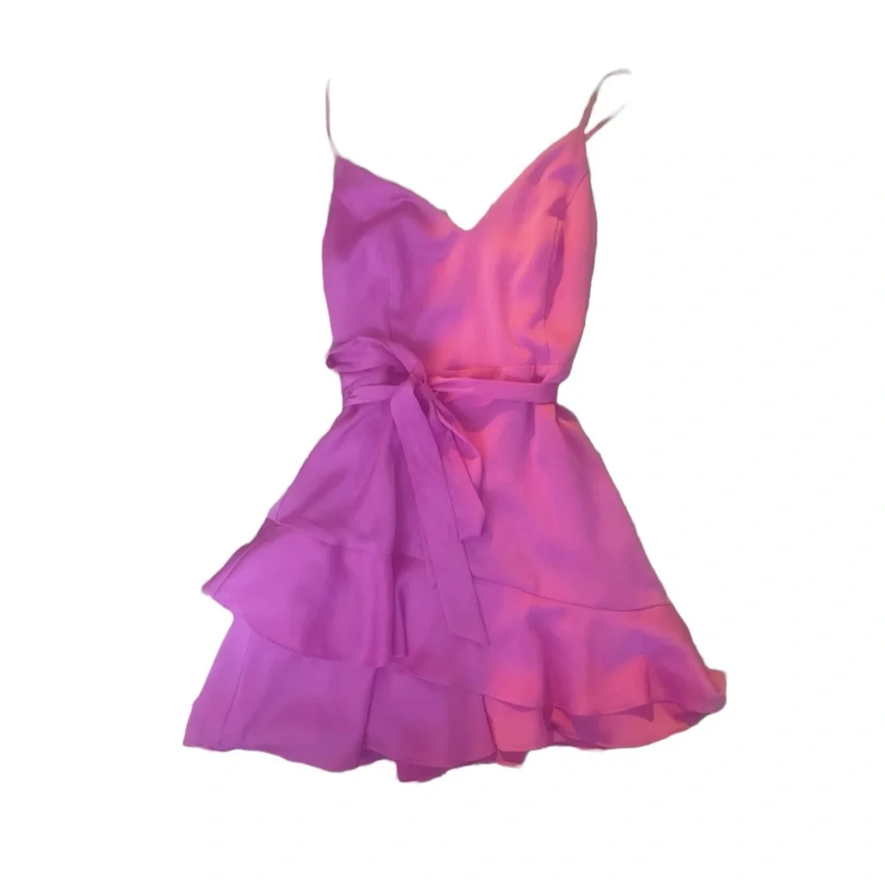 Pink Express Ruffle Romper - Picture 1 of 7